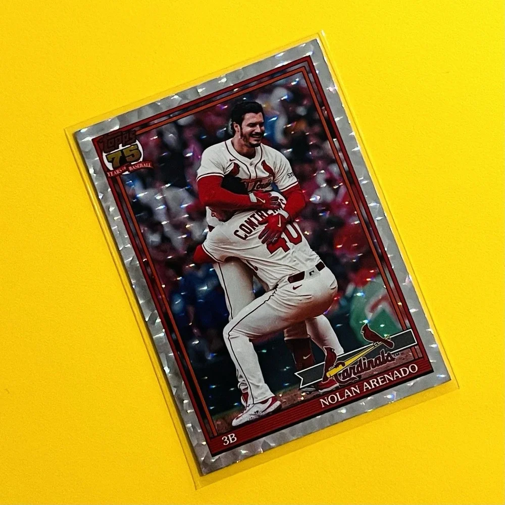 2026 Topps Series‎ 1 Nolan Arenado 1991 Topps Silver Holofoil #T91-95 Cardinals